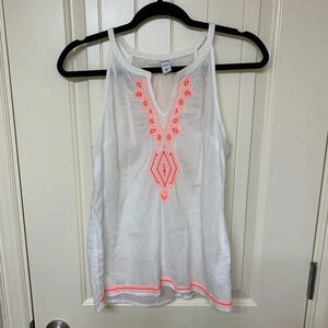 Old Navy Embroidered Tank